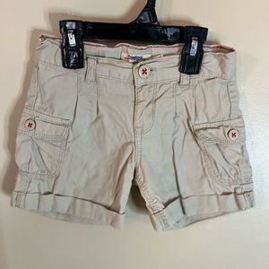 Khaki kids shorts